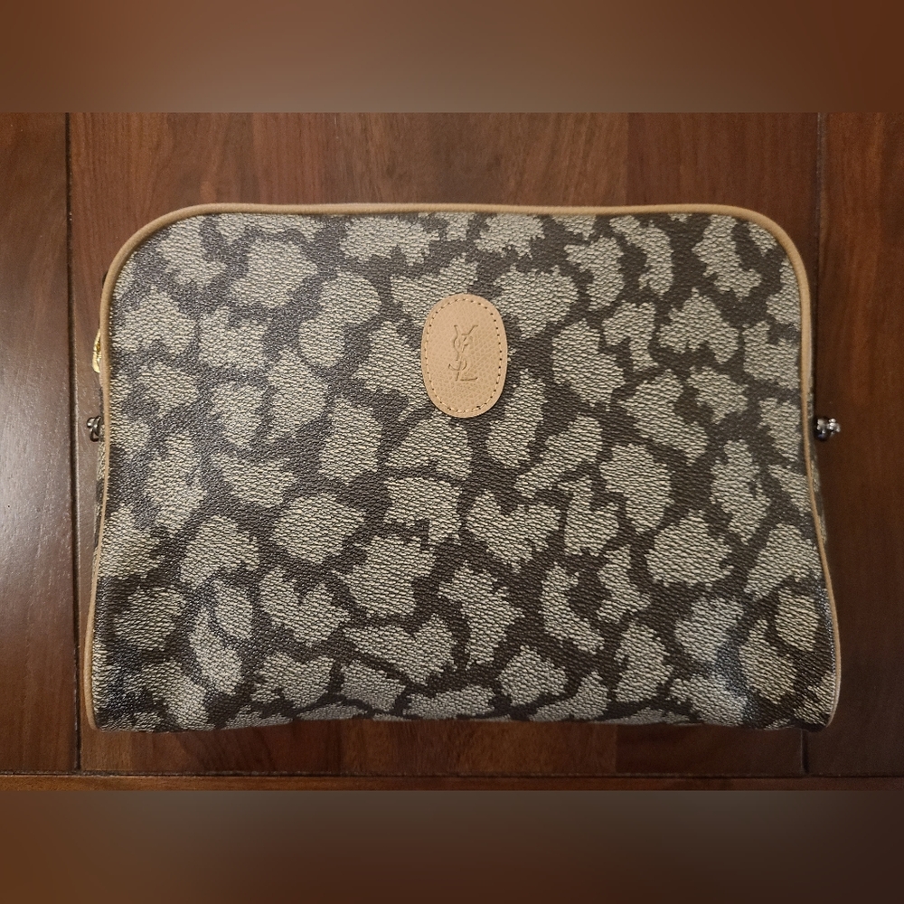 Vintage Ysl Pouch Converted Into Crossbody Gem